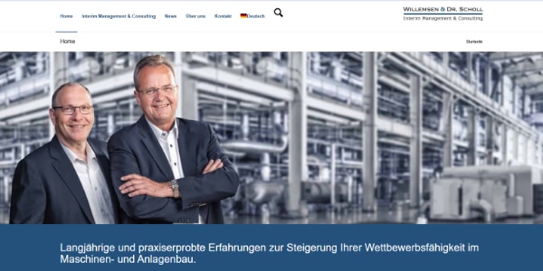 Screenshot Website ImCon